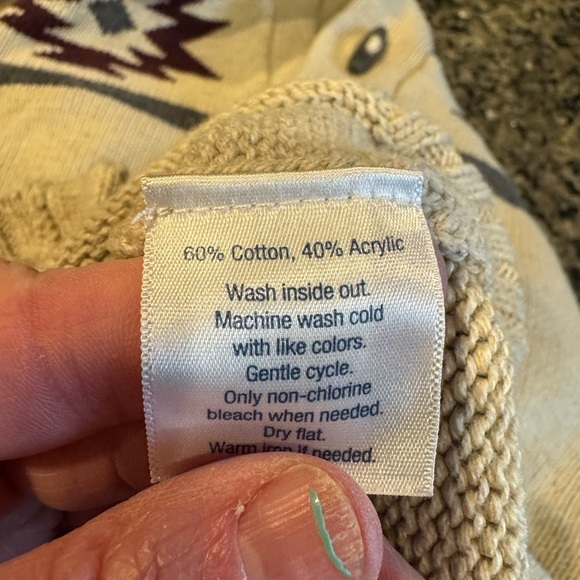 Urban Pipeline Aztec Cowl Neck Sweater | Men’s XXL | Southwest Print Pullover - Picture 4 of 4